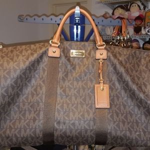 Michael Kors Brown Travel Bag